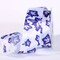 The Ribbon People Alpine Flower Wired Craft Ribbon - 1.5" x 27 Yards - Light Blue and White